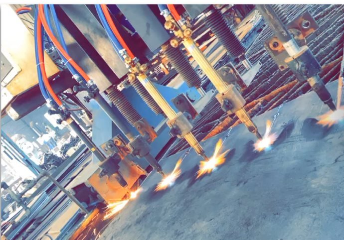 CNC oxy-fuel cutting